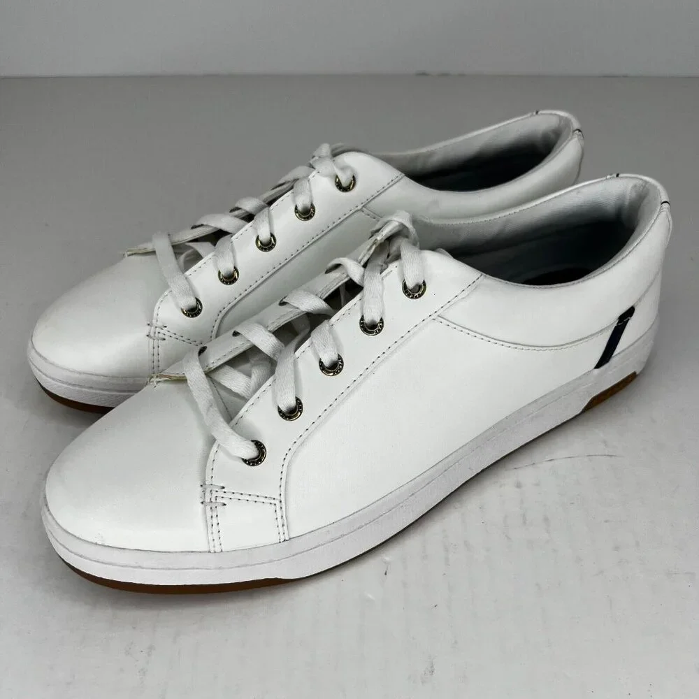 Sperry Womens STS86035 White Top Sider Charter Ltt Fashion Size 11 Sneakers
